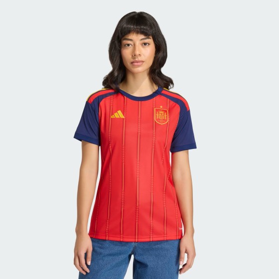 Spain 2026 Home Women's Jersey (Custom Name/No)
