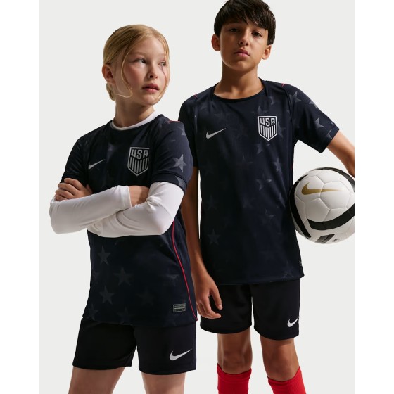 USMNT 2026 Away Stadium Big Kids (Custom)