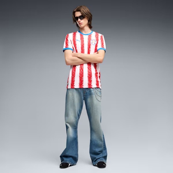 Maillot Domicile Paraguay 2026 - Version Authentic (Personnalisable)