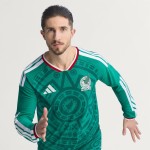 Mexico 26 Home LS Men's Authentic (Custom)