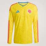 2026 Colombia Home Authentic Player Edition Long Sleeve Jersey (Customizable)