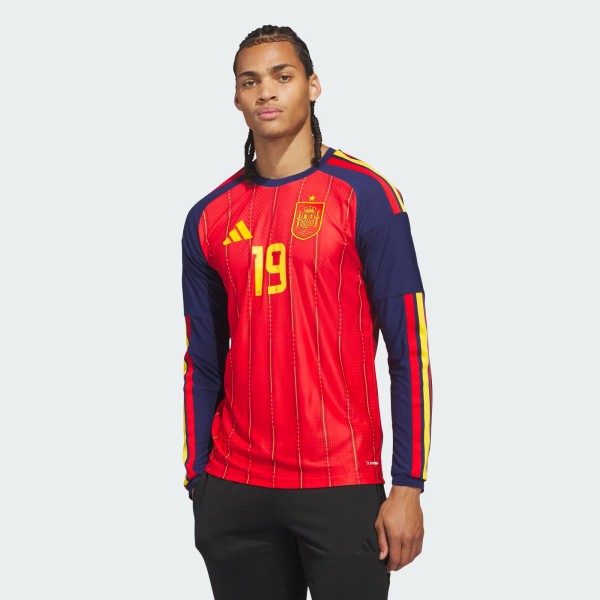 2026 Spain Home Authentic Player Edition - Lamine Yamal - Long Sleeve